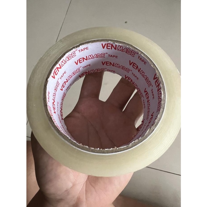 

LAKBAN BENING / COKLAT / 2"inch (48MM X 100Y) / MERK VENMADE / 1 DUS