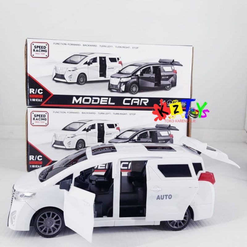 TERBARU R/C ALPARD RADAR 1046 HITAM PUTIH