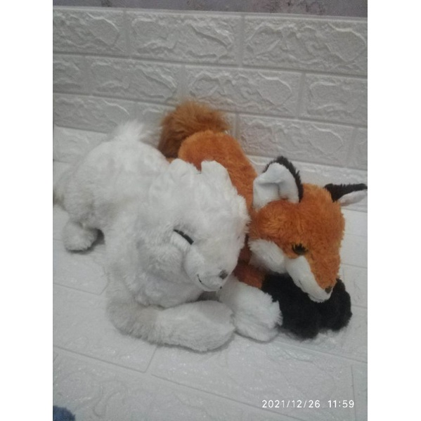 sunlemon / sunlemon rubah / sunlemon fox / sunlemon srigala / boneka rubah / boneka srigala