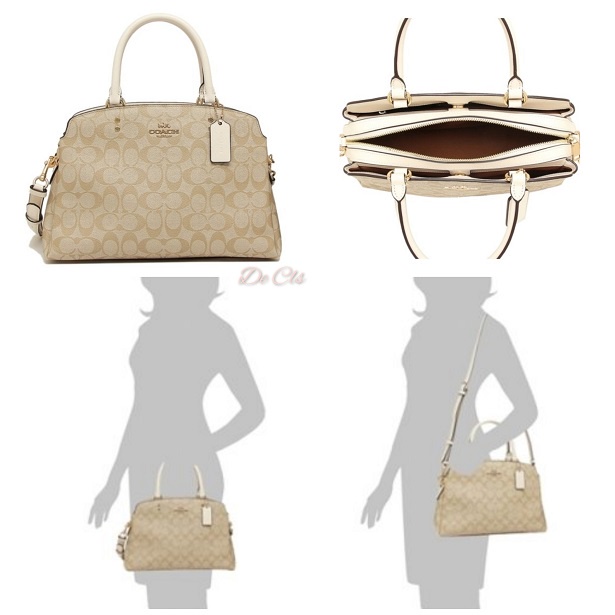 Tas Co 91495 Large Lillie carryall sign light khaki chalk sz 33x22x13cm