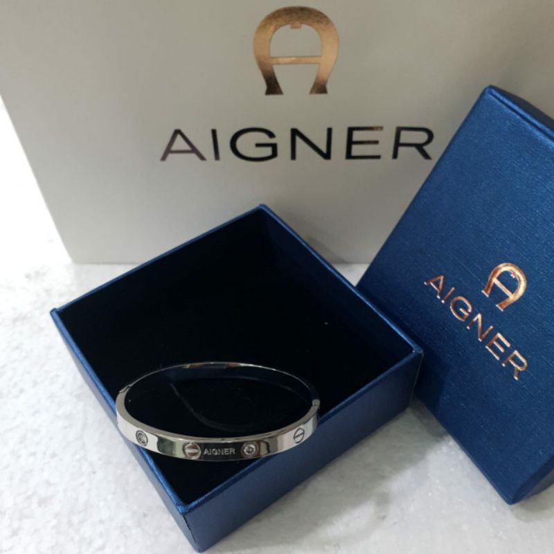

Gelang AIGNER, all steel include box + paperbag