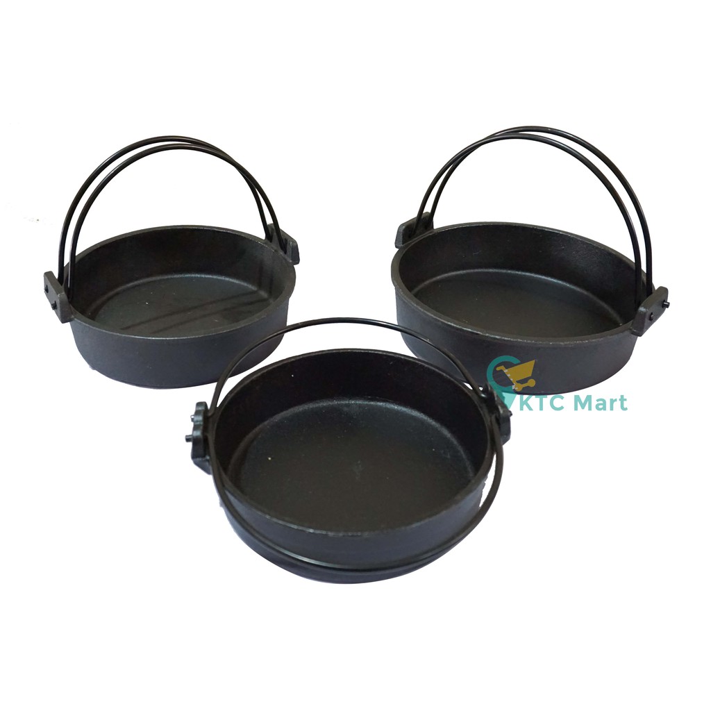 [OBRAL] KTCmart - Hotplate Bulat Sukiyaki Sup Kangkung 18cm/ Hotplate Tebal