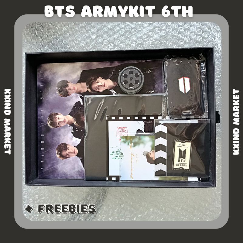 [ SHARING ] BTS Armykit 6th Membership / BTS membership 6 / army kit BTS / BTS army kit fullset