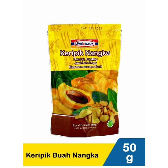 

Indomaret Keripik Buah Nangka 50G