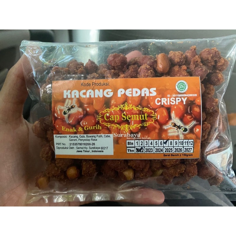 

KACANG PEDAS LENGKET KRISPI CAP SEMUT MURAH