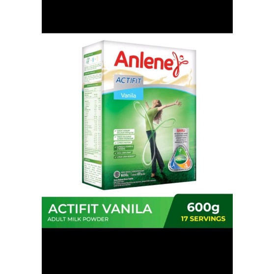 

anlene actifit vanilla 600gr