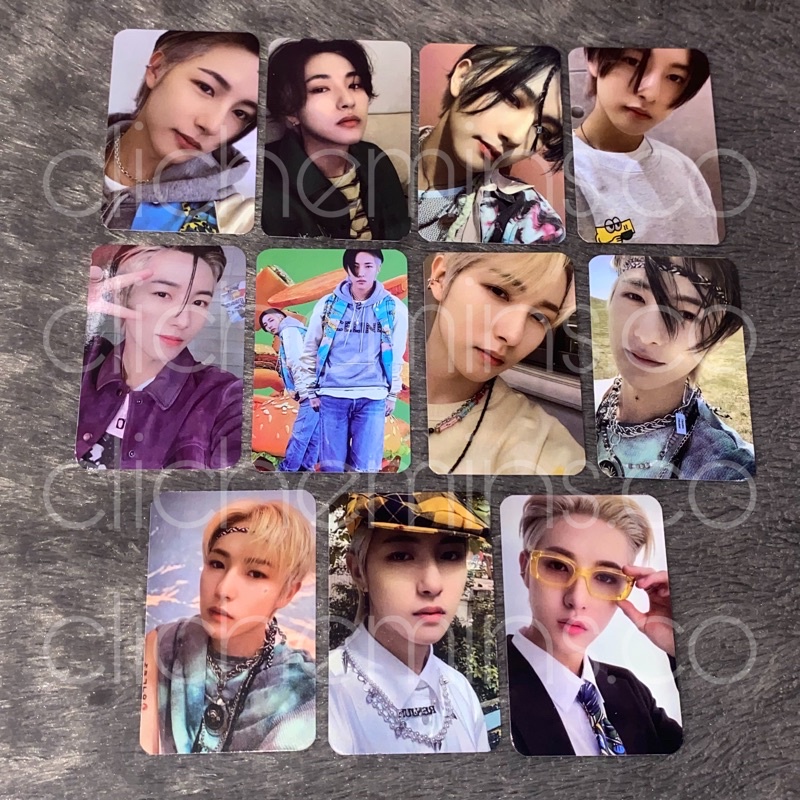 Photocard nct renjun | hot sauce hello future dream show puff album