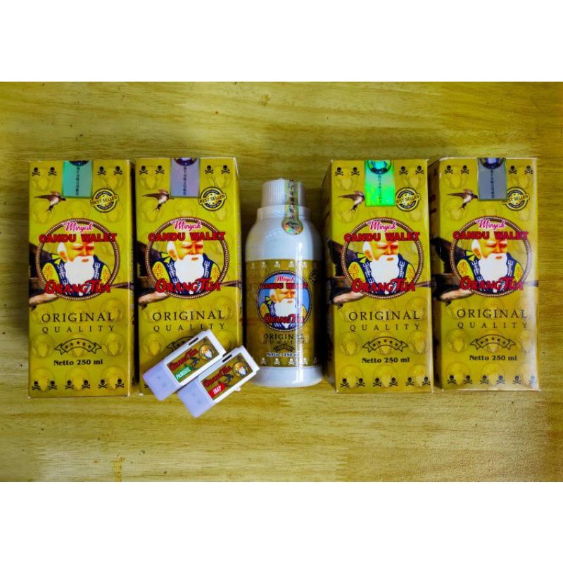 (COD)candu walet cap orang original 250ml bonus sp si