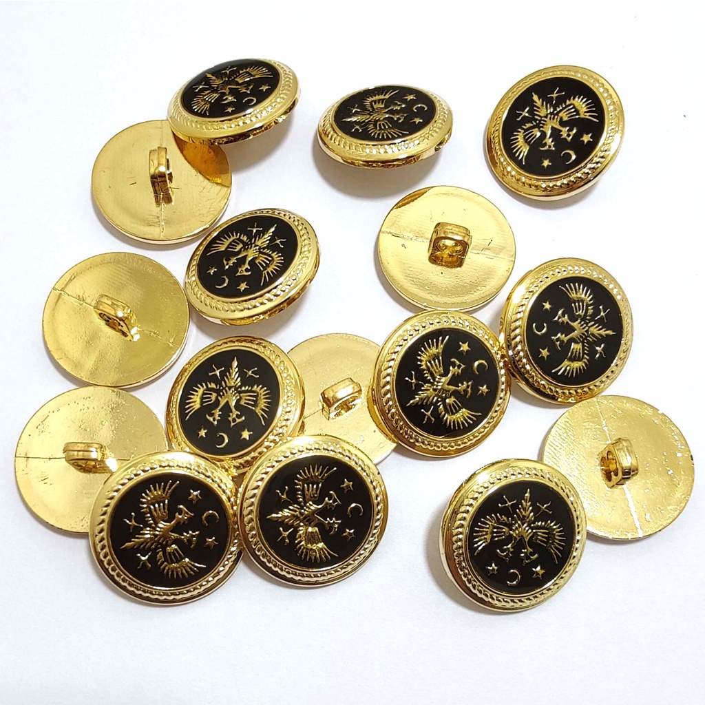 KANCING JAS ALMAMATER KANCING GARUDA 20 MM PER 12 PCS