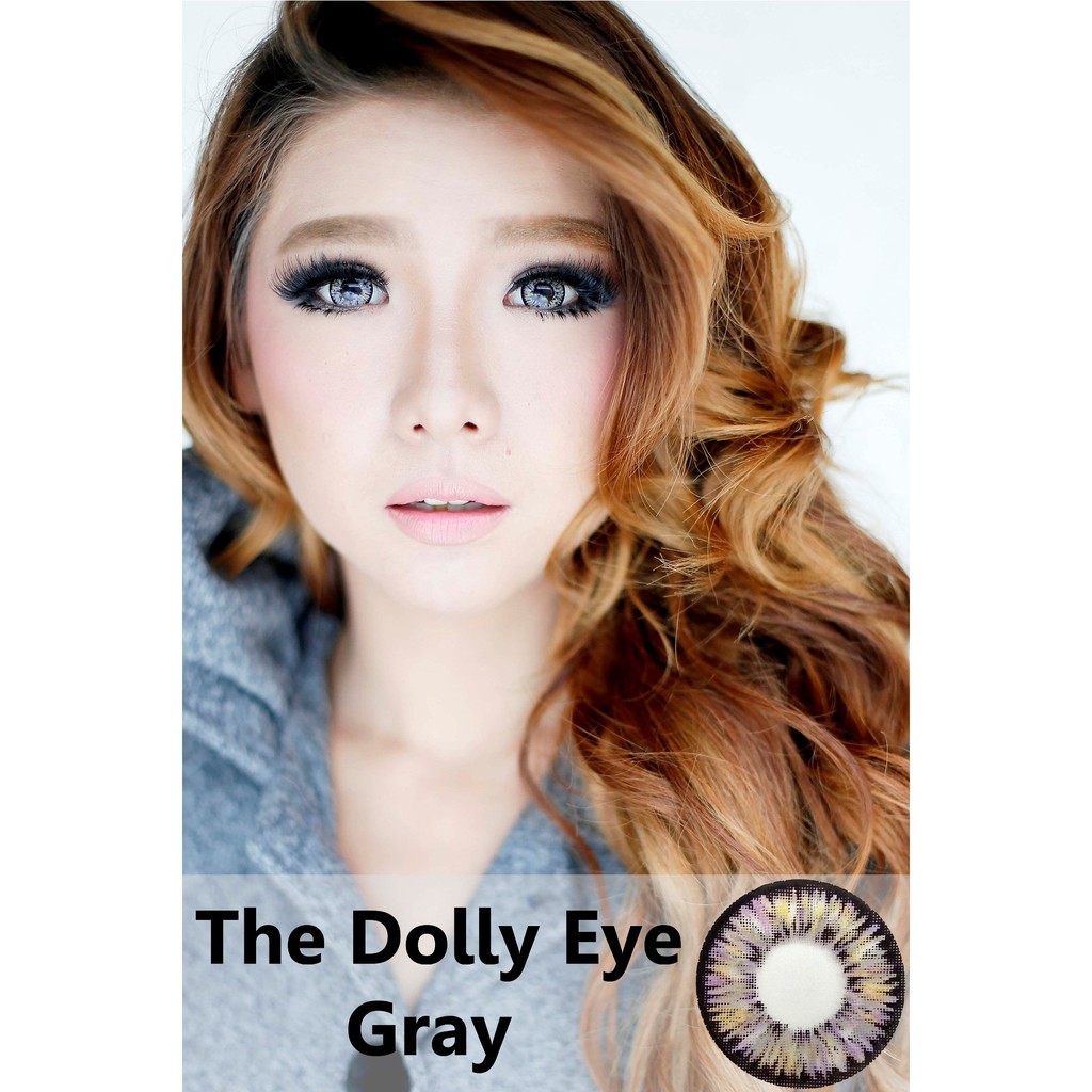 Softlens Dolly Eye Glamour 22.8mm King Size Soft Lens Big Eyes Minus Murah Original Import Korea