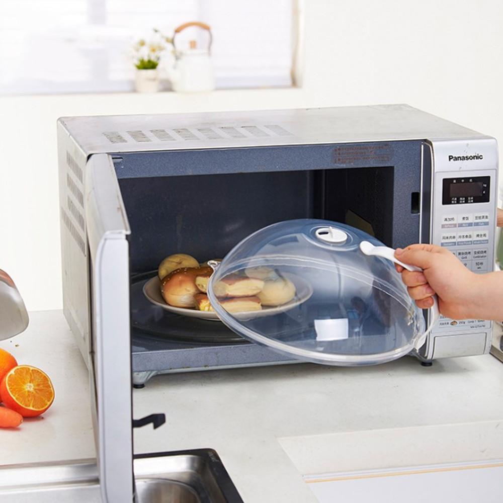 Solighter Microwave Food Cover Safe Cooking Tutup Dapur Anti Puter Plastik