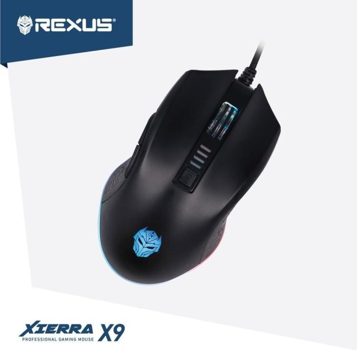 Gaming Rexus Xierra X9 Mouse Gaming Versi 2019