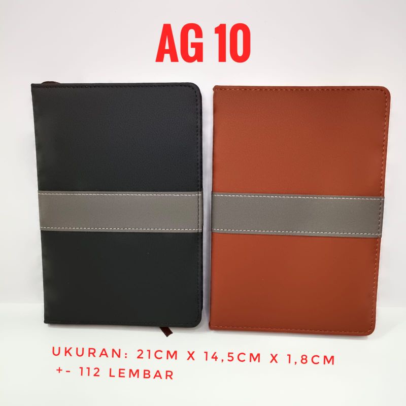 Ag 10 agenda kulit a5, agenda memo, agenda souvenir, agenda promosi, buku alat tulis, agenda harian, agenda kantoran, agenda custom, agenda perusahaan, agenda terbaru, agenda unik, notes, blocknote, notebook