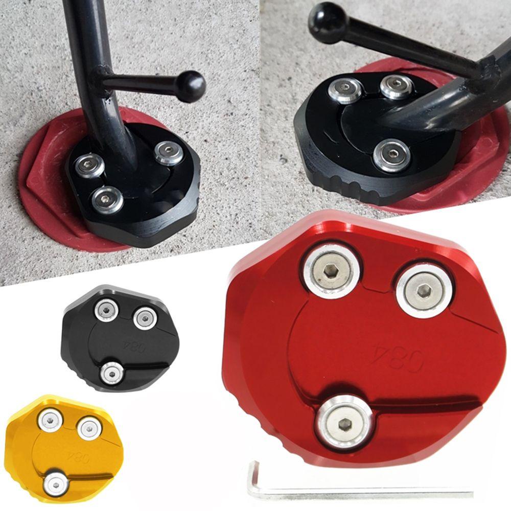 TOP Foot Extension Magnifying Pad Aksesoris Motor Kickstand Penyangga Kaki Side Kick Stand Untuk Honda Rebel500