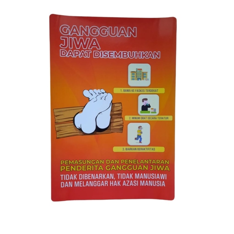 

Poster Gangguan Jiwa Dapat Disembuhakan kode 16