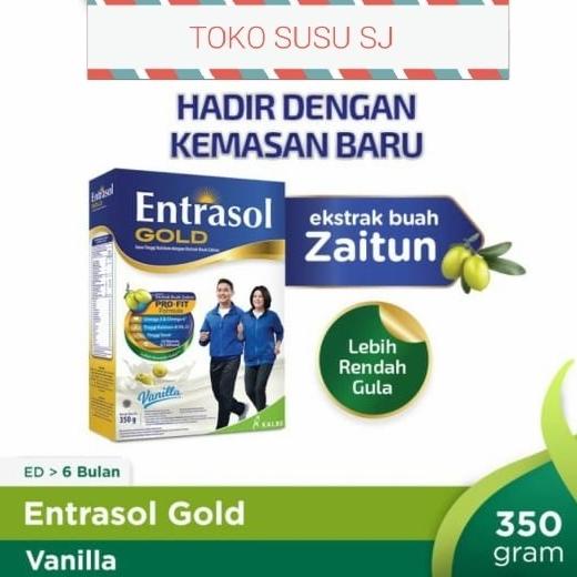 

[COD] ENTRASOL GOLD VANILA 350 GRAM/350GR [COD]