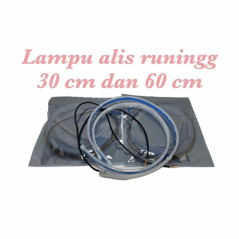 Lampu Alis Led Slim Sein Running 30cm / 60cm Vario 150 125 Nmax New Aerox Pcx Beat Ninja Dll