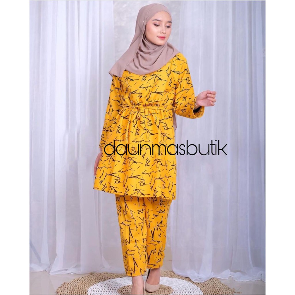 1KG MUAT 4PCS | TREENCY DAILY SET ONESET RAYON FASHION WANITA SIMPEL HITS SELEBGRAM MUSLIMAH SYARIAH