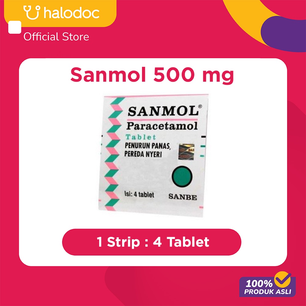Sanmol 500 mg 4 Tablet