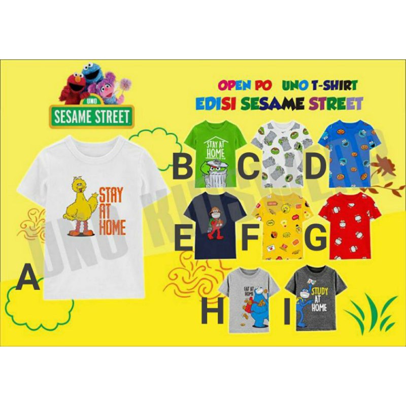 SESAME STREET UNO KIDS