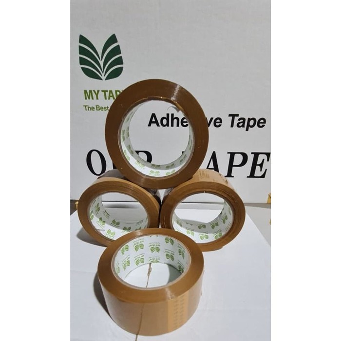

LAKBAN COKLAT 2" MY TAPE 100 YARD - 1 DUS ISI 72 ROLL GROSIR