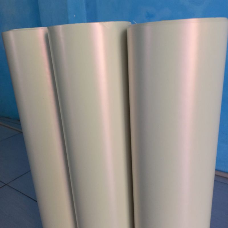 Stiker Skotlet Putih mutiara Stiker Skotlet motor putih mutiara