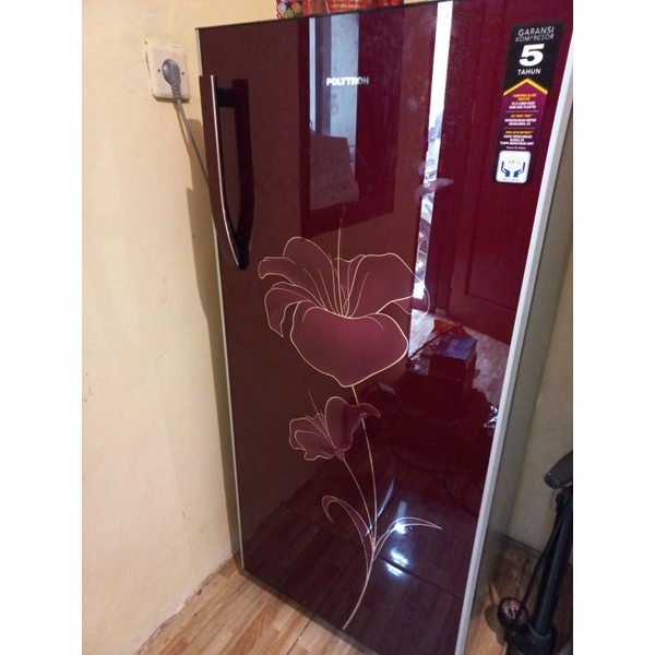 kulkas 1 pintu polytron belleza bekas second 20 desember