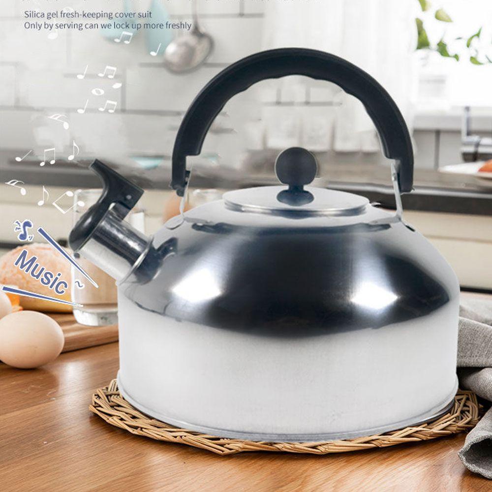 Chookyy 3L Whistling Kettle Portable Untuk Hiking Masak Rumah Kantor Restoran Teakettle