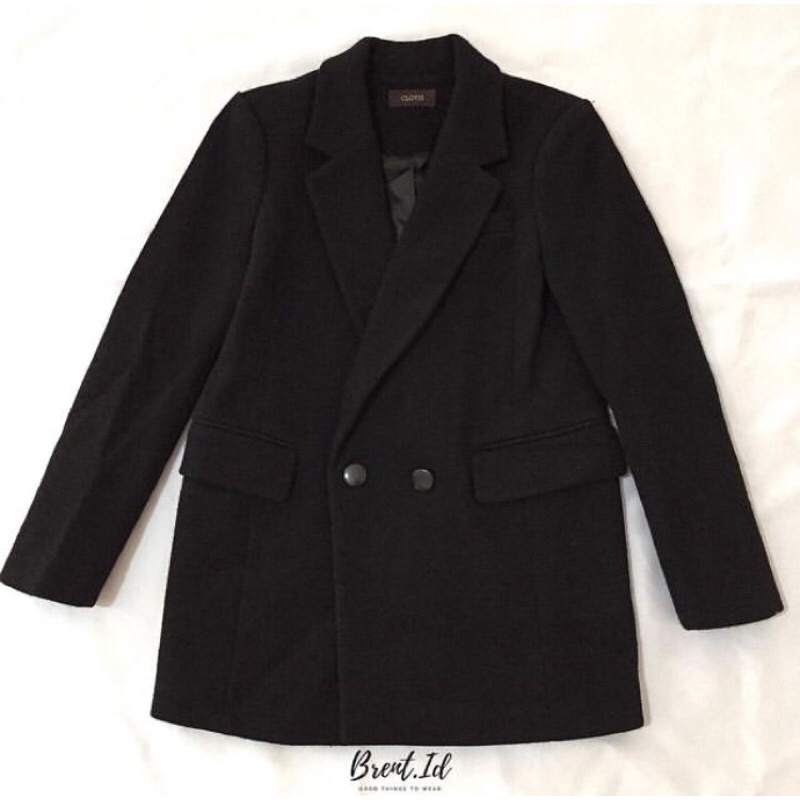 CLOVIS Blazer Coat Wanita Black