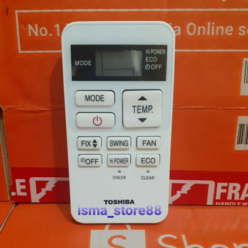 REMOT AC TOSHIBA WC-U02NE TOSHIBA ECO