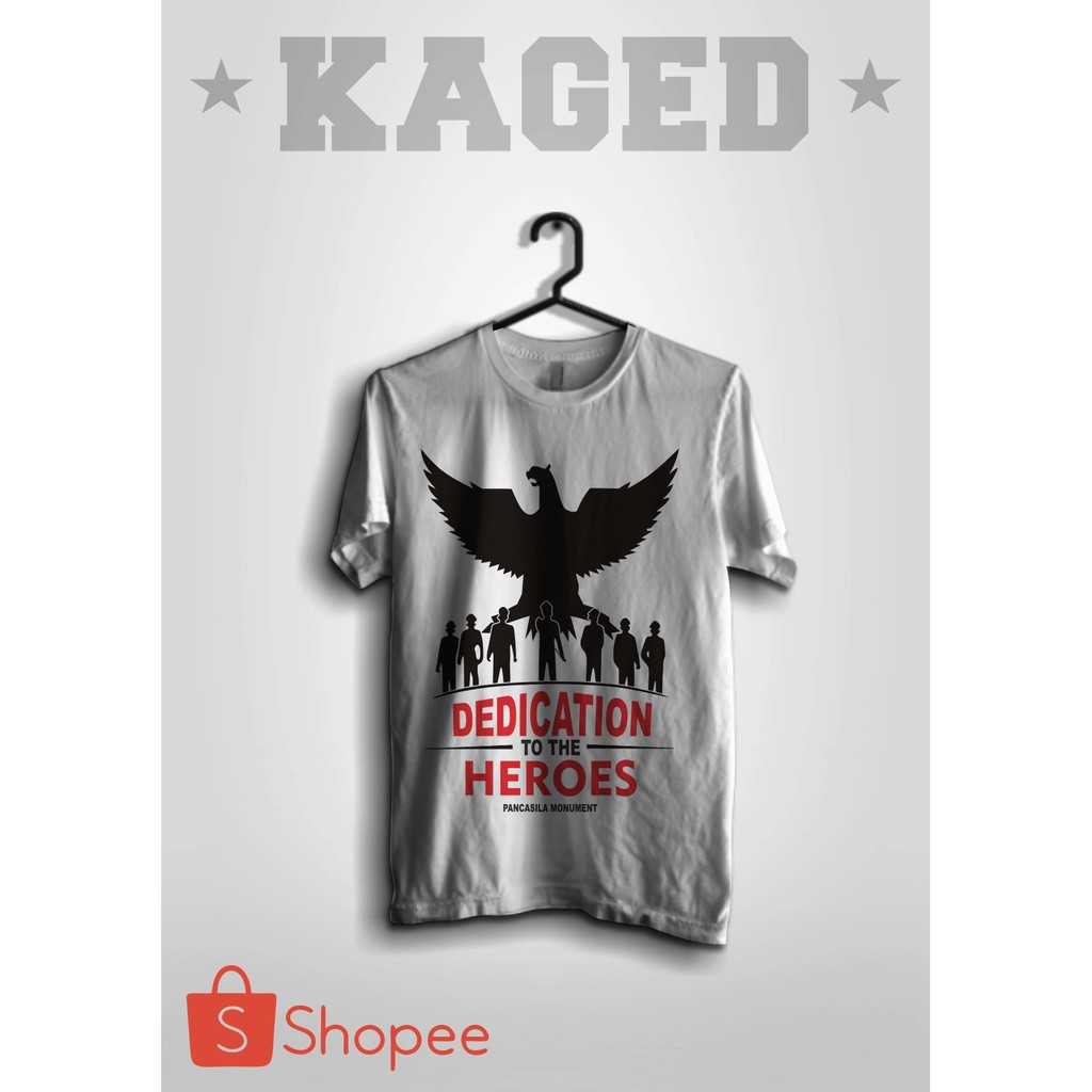 Kaos Monumen Pancasila Kaos Sejarah Indonesia Kaos Pahlawan Indonesia
