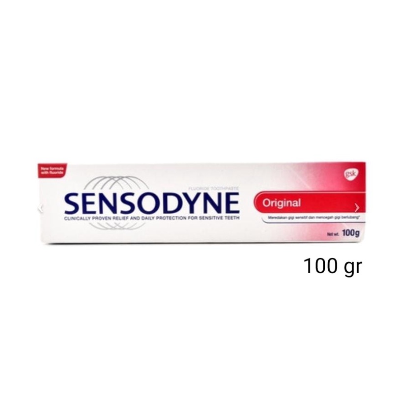 PASTA GIGI ODOL SENSITIVE NGILU SENSODYNE ORIGINAL 100 GR