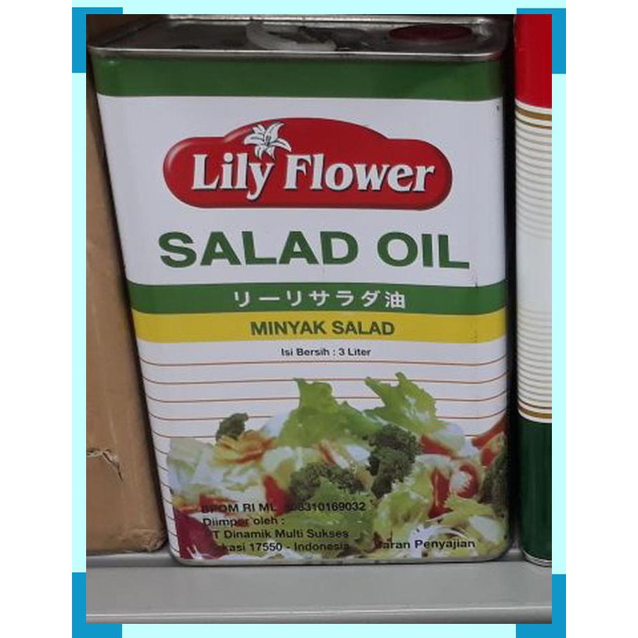 

Lily Flower Salad oil 3 liter