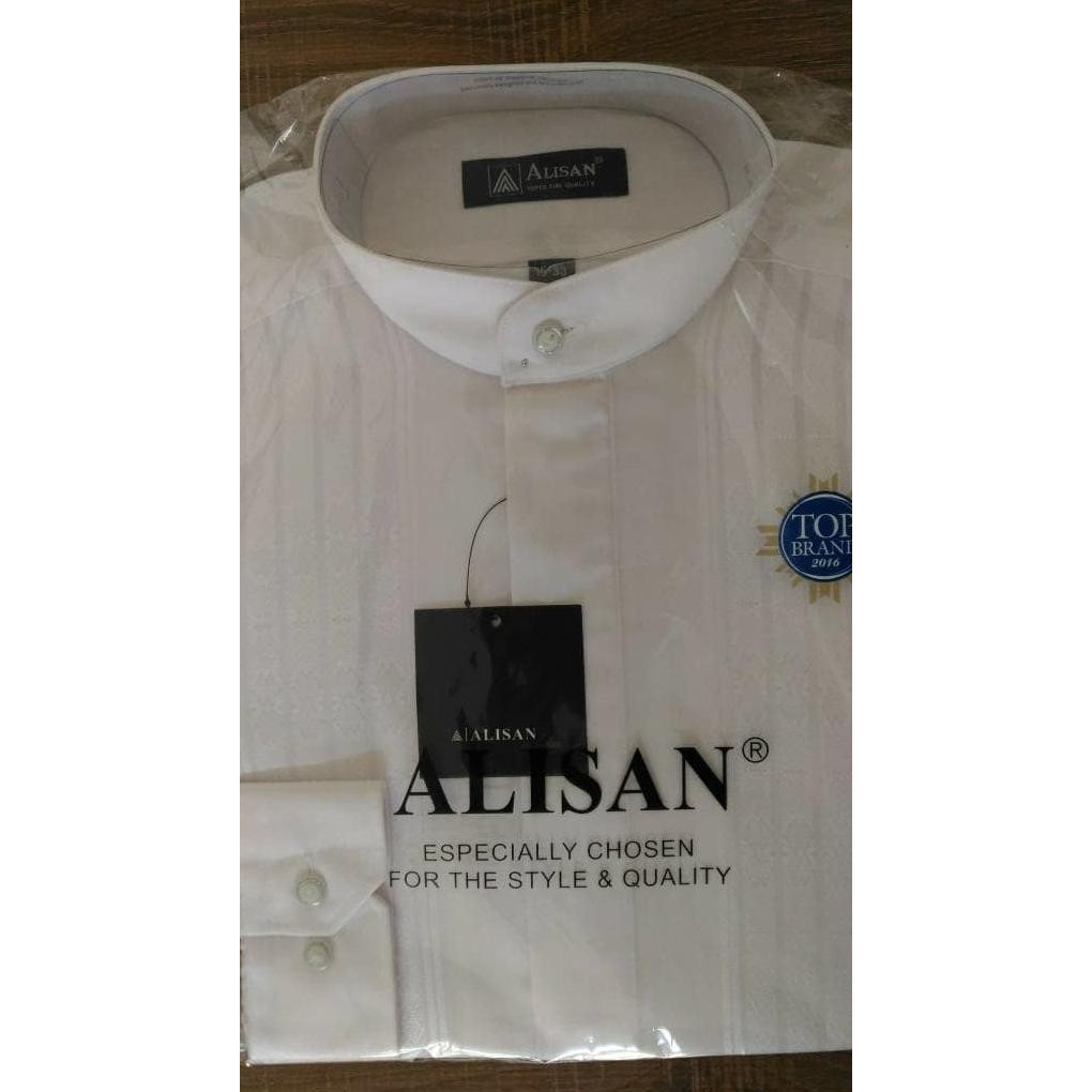 Stok Terbatas Koko Alisan Putih Lengan Panjang