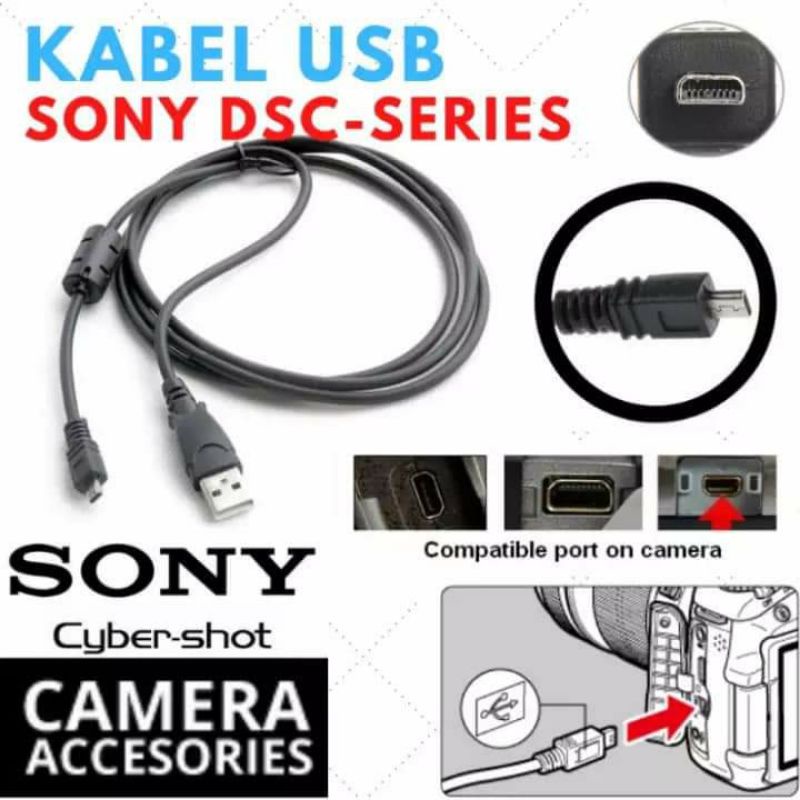 Kabel Data Usb Kamera Sony Cybershot