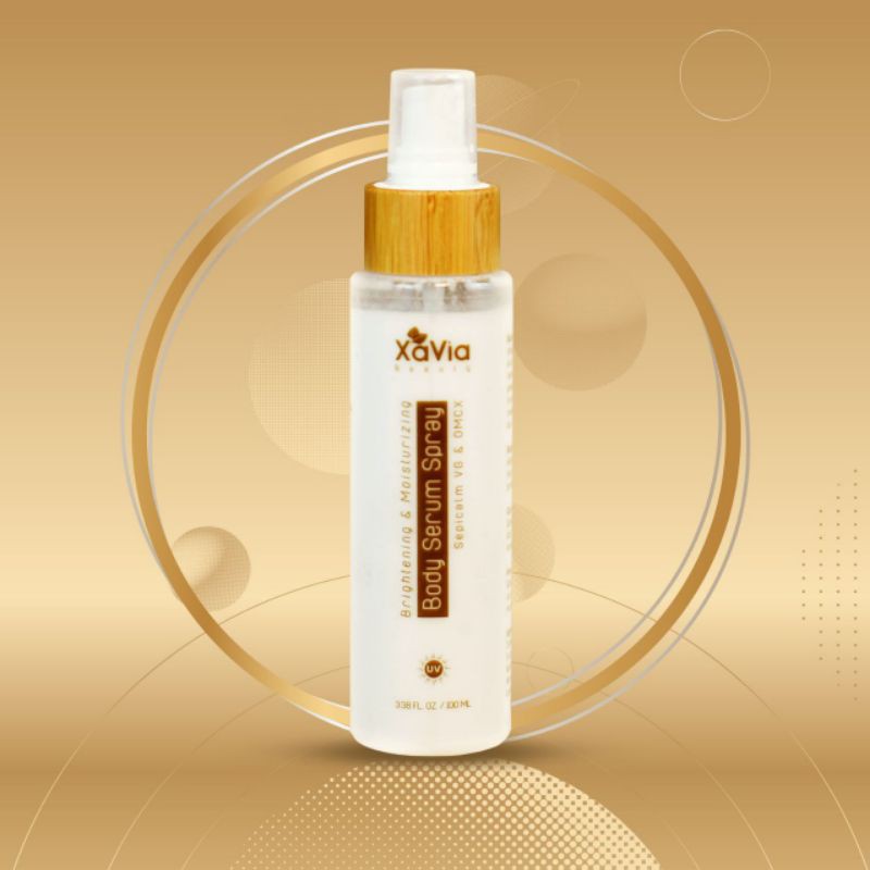 XAVIA BEAUTY BODY SERUM SPRAY MELEMBABKAN MELINDUNGI TUBUH NATURAL AMAN BPOM MUI