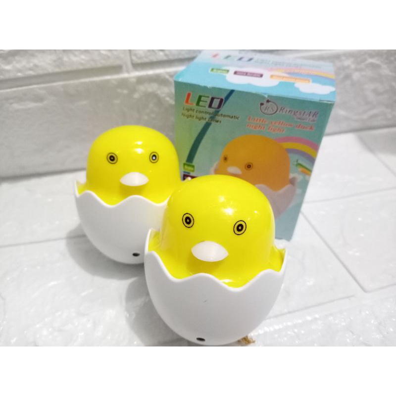 lampu tidur led telur ayam/lampu sensor cahaya/lampu tidur