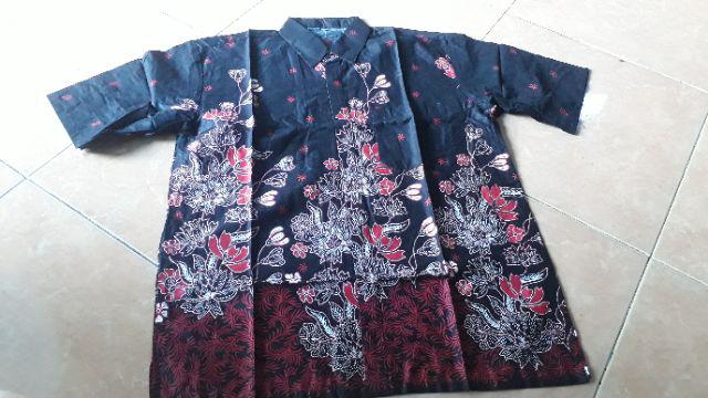 Bswart Batik Hrb026 Kenongo Hem Pendek Padi Pekalongan