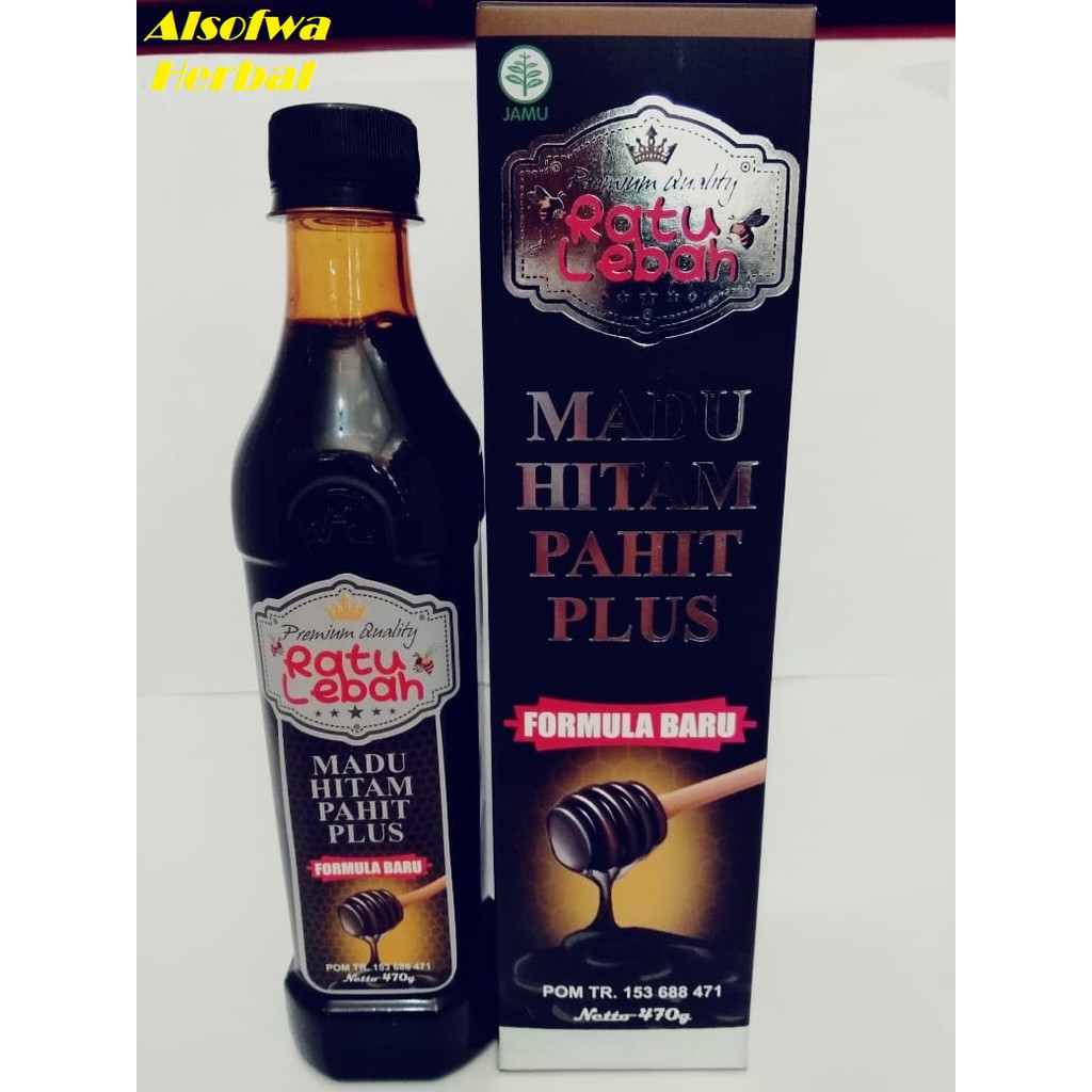 

Madu hitam pahit ratu lebah plus propolis