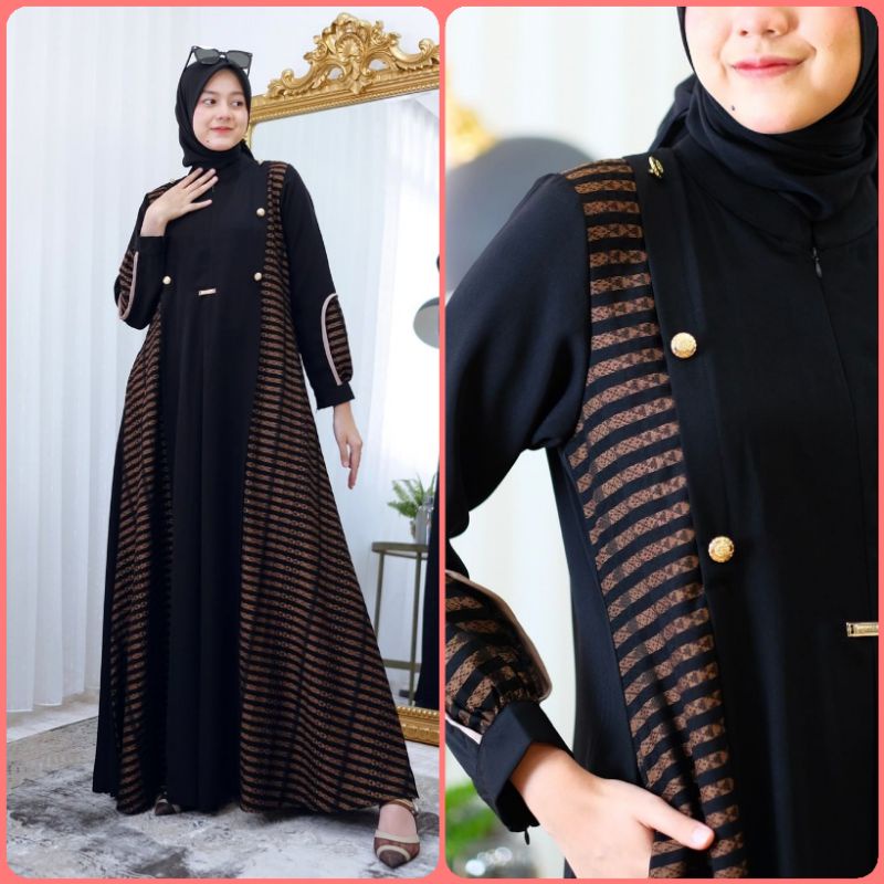 GAMIS WANITA MUSLIMAH NAIFA DRESS BY FENTA HOUSE #59