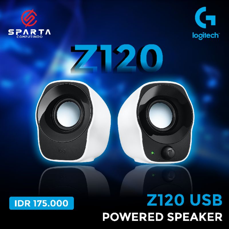 Speaker Portable LOGITECH Z120 For Laptop Notebook Netbook PC Komputer