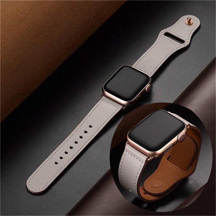 [BEST PRODUCT]   Strap apple watch single tour / tali jam kulit iwatch IWO 8 classic
