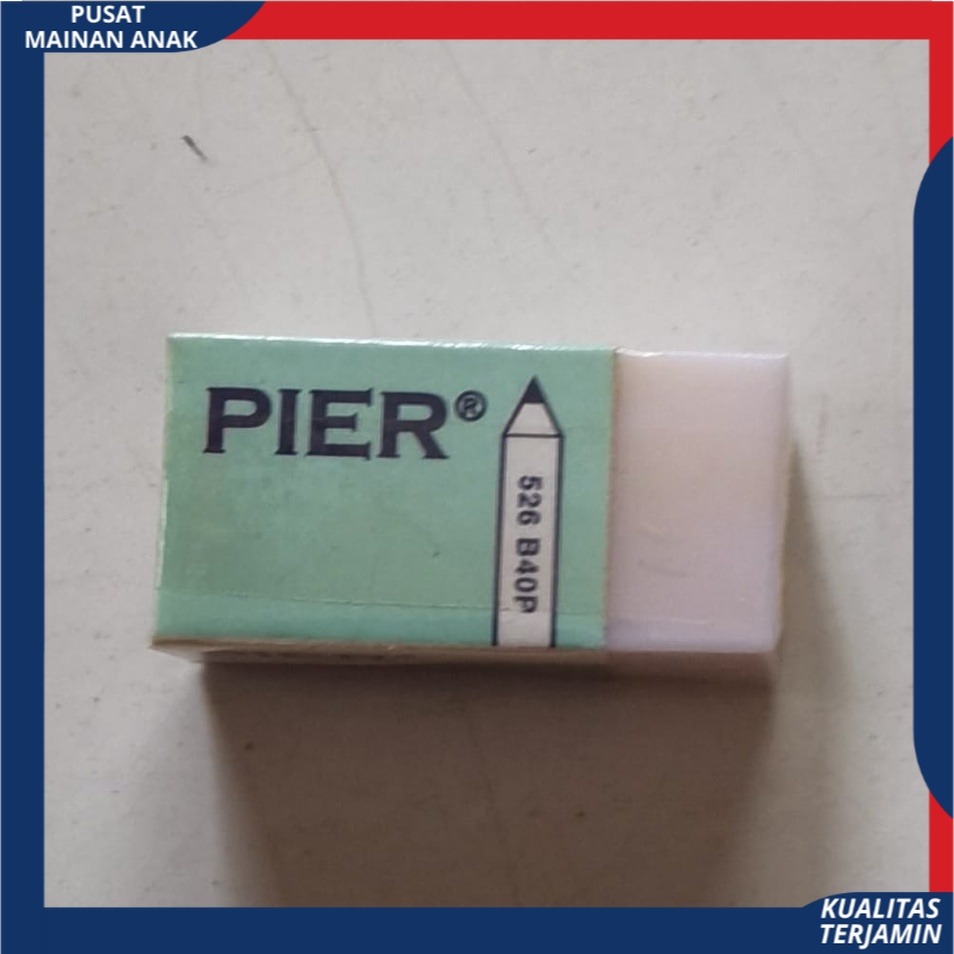 Alat Tulis Stip Penghapus Pensil Eraser / Hapusan Pencil Pier 526-B40P