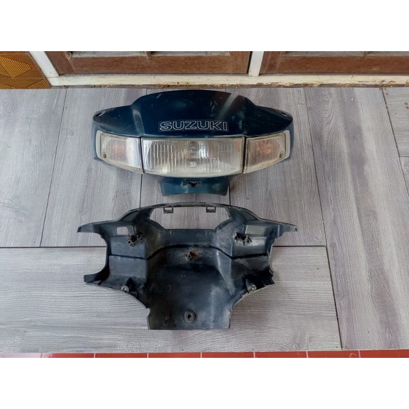 batok totok kepala depan belakang set lampu suzuki Tornado gs gx shogun 110 kebo original
