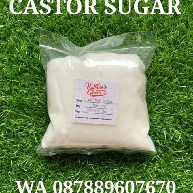 

Castor Sugar - Gula Pasir Bulir Kecil lowienjan