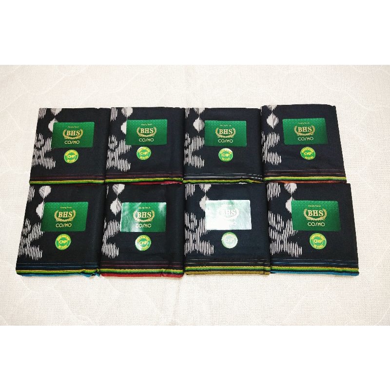 sarung BHS Cosmo motif Cosmo polos hitam