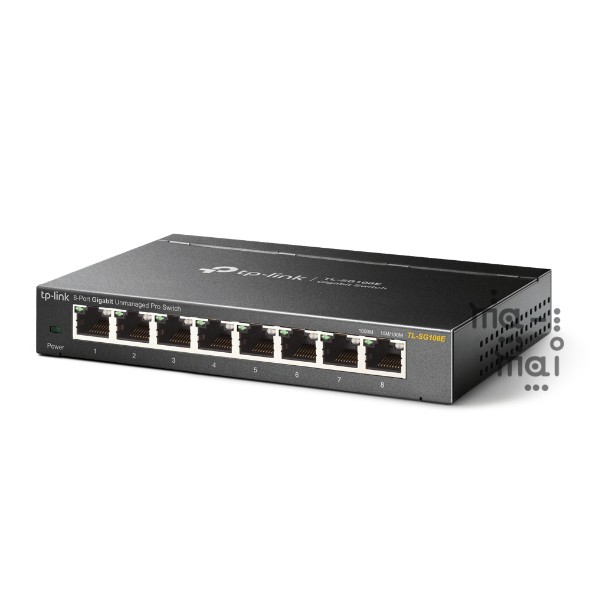 TP-Link Switch TL-SG108E 8-Port Gigabit Unmanaged Pro Switch