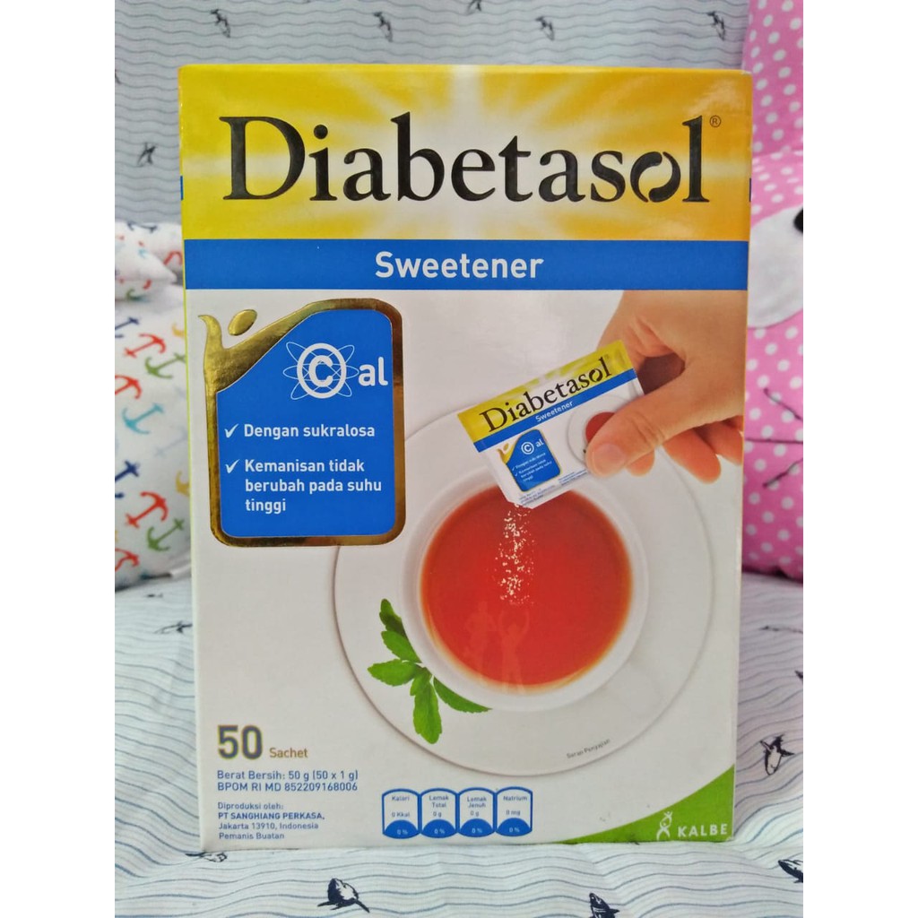 

DIABETASOL SWEETENER 50 SACHET - HTA SUSU PAMPERS ANAK TERMURAH