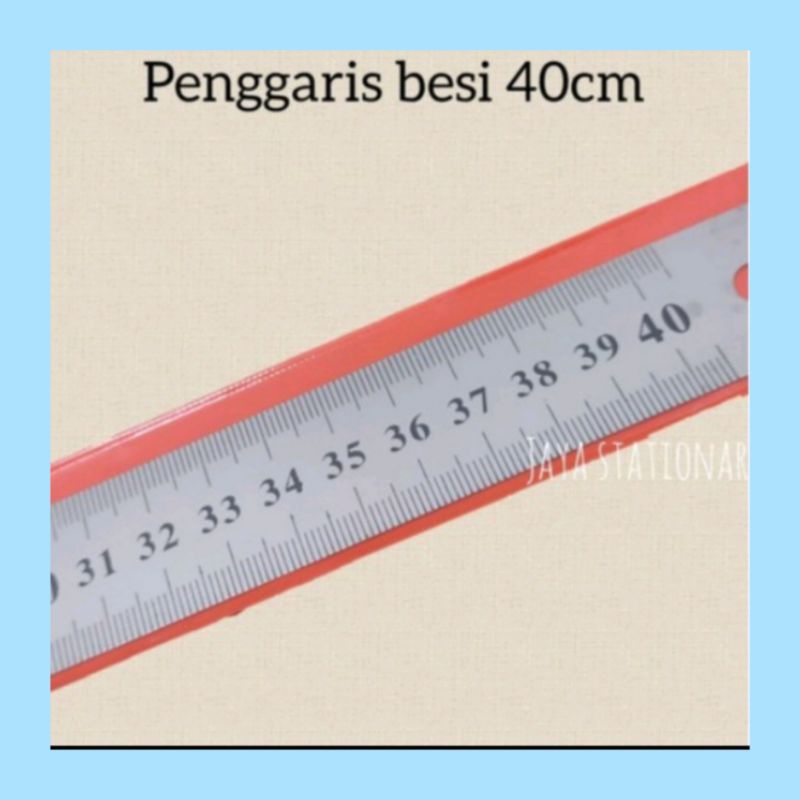 

NEW!! Penggaris Besi 40 cm Penggaris Panjang Penggaris Pelajar Sekolah