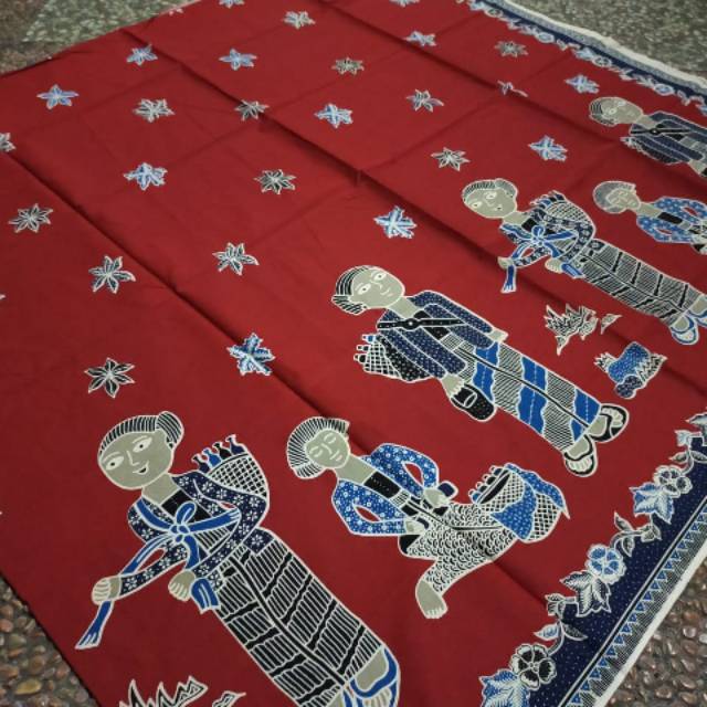 Batik Karakter "MBOK JAMU"